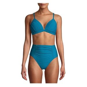 TIME AND TRUE Odes Sea Two Piece Swimsuit M NWT
